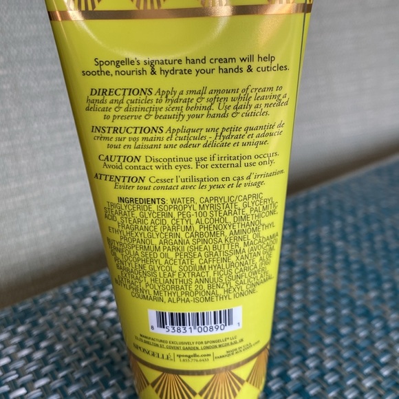 SPONGELLE Hand Creme in Coconut Verbena - Picture 3 of 3